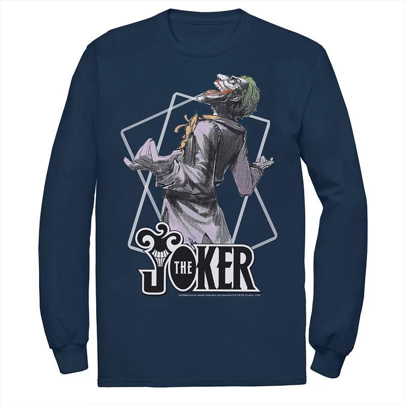 Men's DC Comics The Joker Card Outline Tee,  Product Image