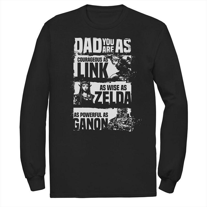 Men's Nintendo Legend Of Zelda Dad Relates To Game Tee,  Product Image