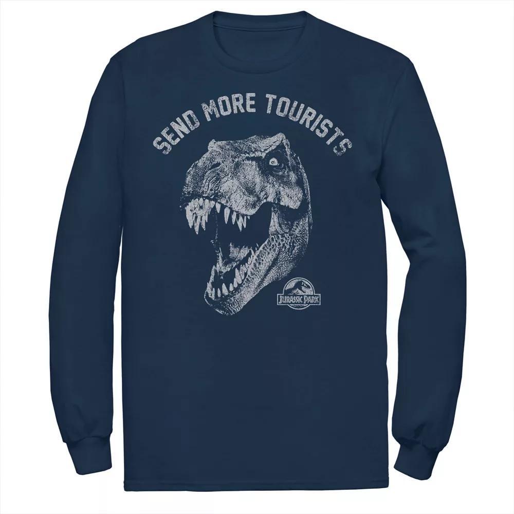 Men's Jurassic Park Tyrannosaurous Says Send More Tourists Tee,  Product Image