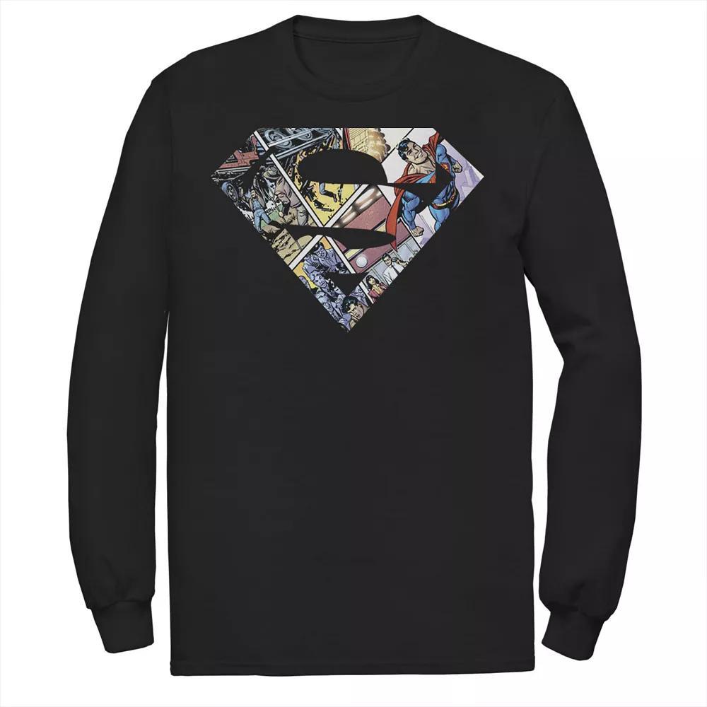 Men's DC Comics Superman Comic Cover Logo Tee,  Product Image