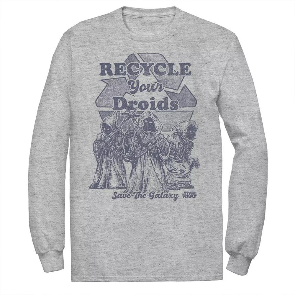 Men's Star Wars Jawas "Recycle Your Droids" Graphic Tee, Size: XL, Athletic Grey Product Image