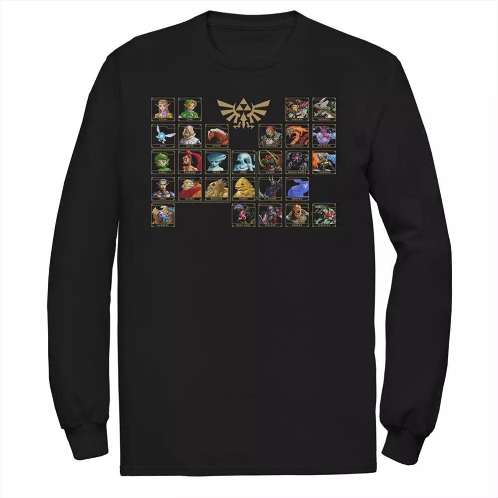 Men's Nintendo Zelda Triumphant Triforce Comp Logo Tee,  Product Image