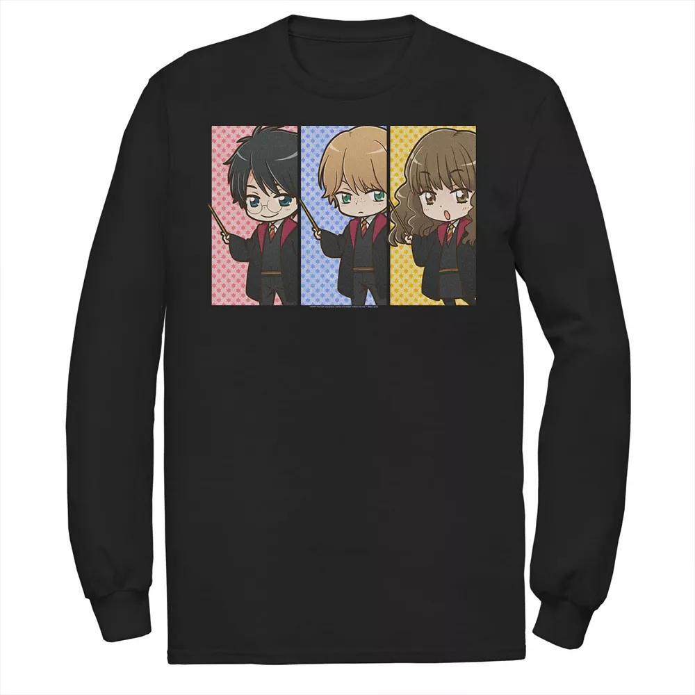 Men's Harry Potter Hermione Granger Ron Weasley Anime Panel Tee,  Product Image