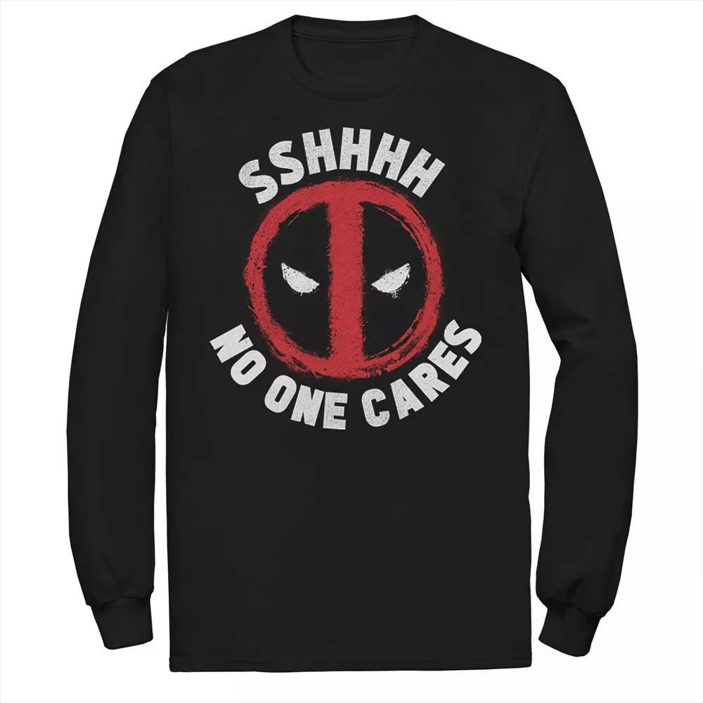 Men's Deadpool No One Cares Logo Tee,  Product Image