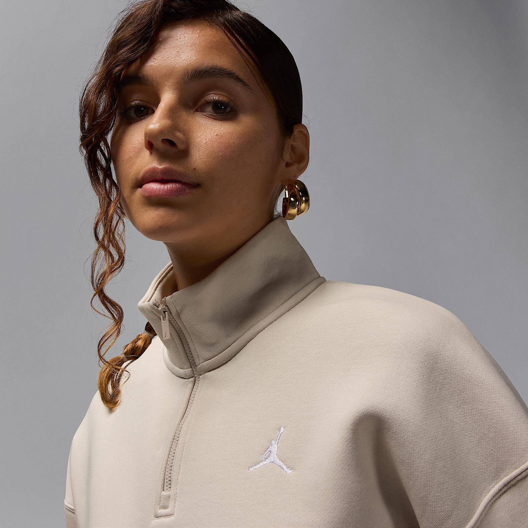 Women's Jordan Brooklyn Fleece 1/4-Zip Top Product Image