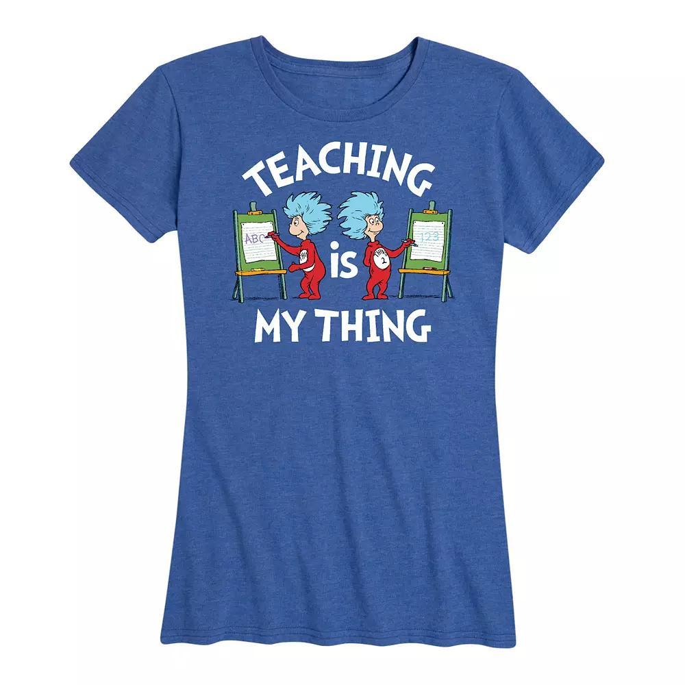 Women's Dr. Seuss Teaching Is My Thing Graphic Tee, Girl's,  Product Image