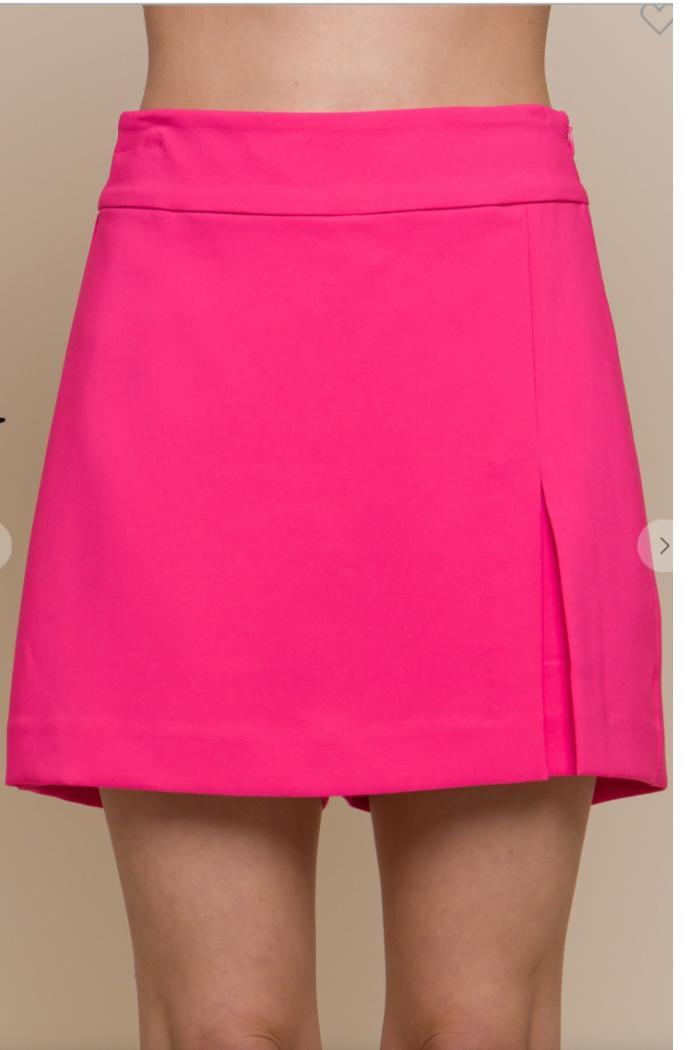 Side Slit Skort Product Image