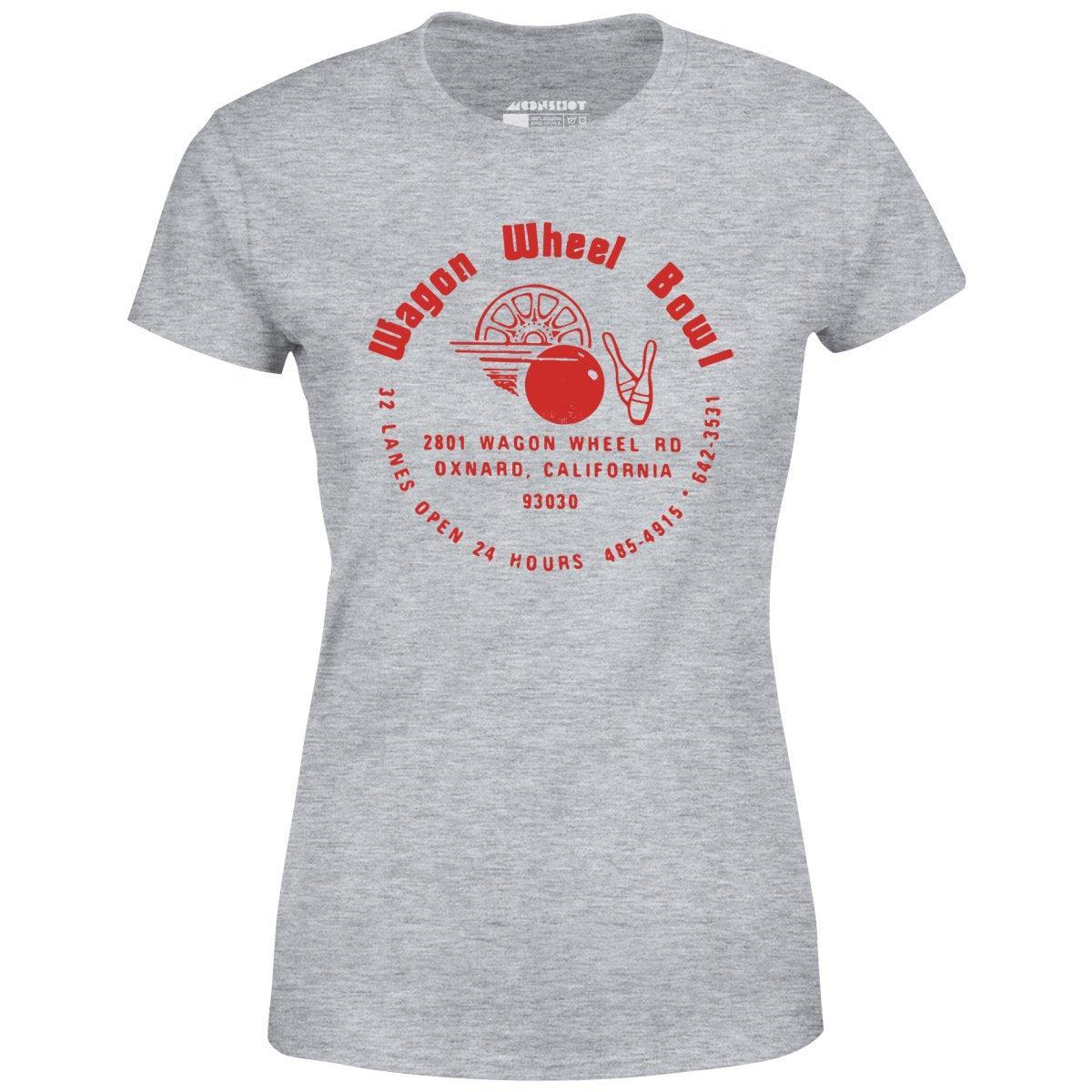 Wagon Wheel Bowl - Oxnard, CA - Vintage Bowling Alley - Women's T-Shirt Female Product Image