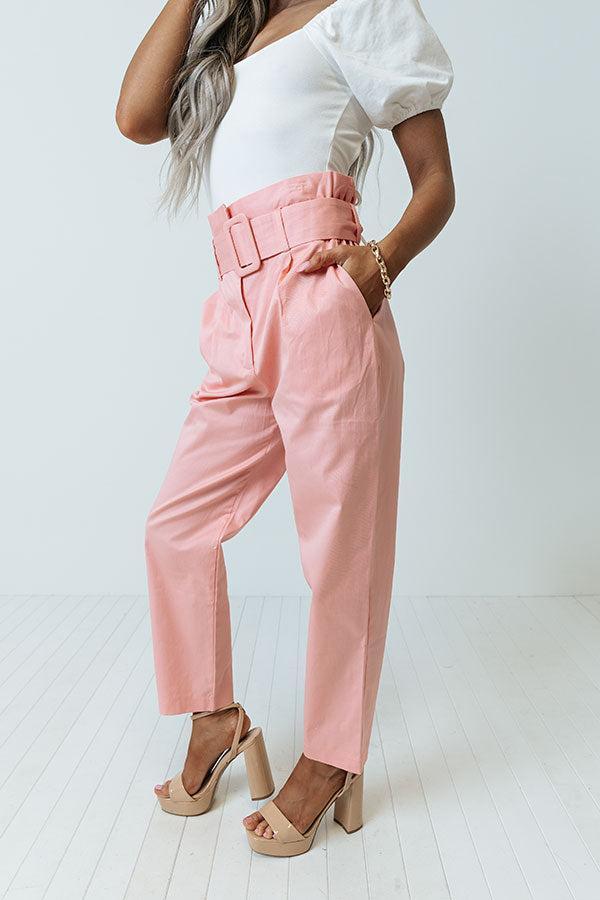 Truly Chic High Waist Trousers Product Image