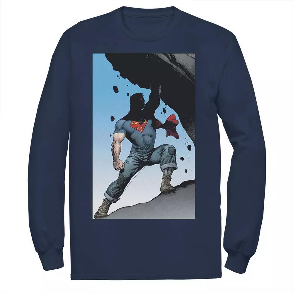 Men's DC Comics Superman Power Lift Comic Poster Tee,  Product Image