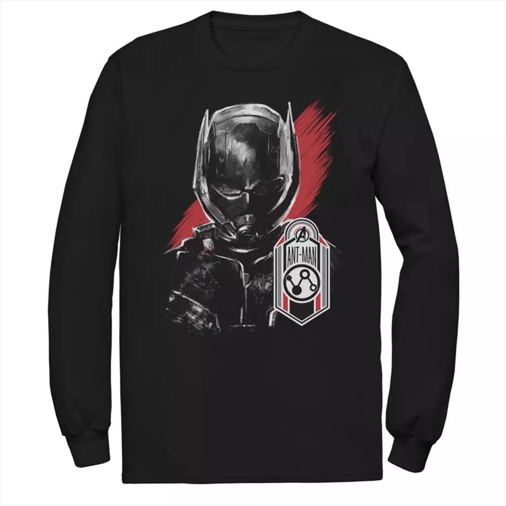 Men's Marvel Avengers Endgame Ant Man Strong Pose Sweatshirt, Size: Medium, Black Product Image