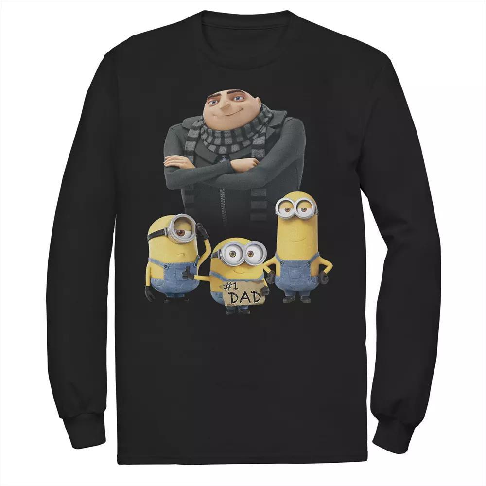 Men's Despicable Me Minions Count Dracula #1 Dad Portrait Tee,  Product Image