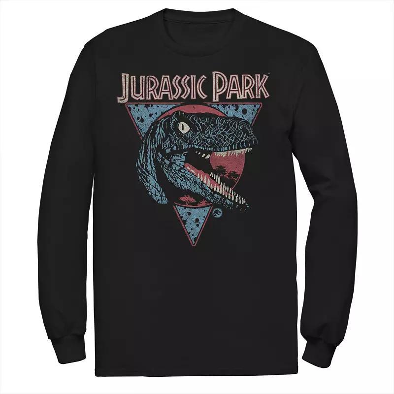 Mens Jurassic Park New Wave Blue Raptor Icon Tee Product Image