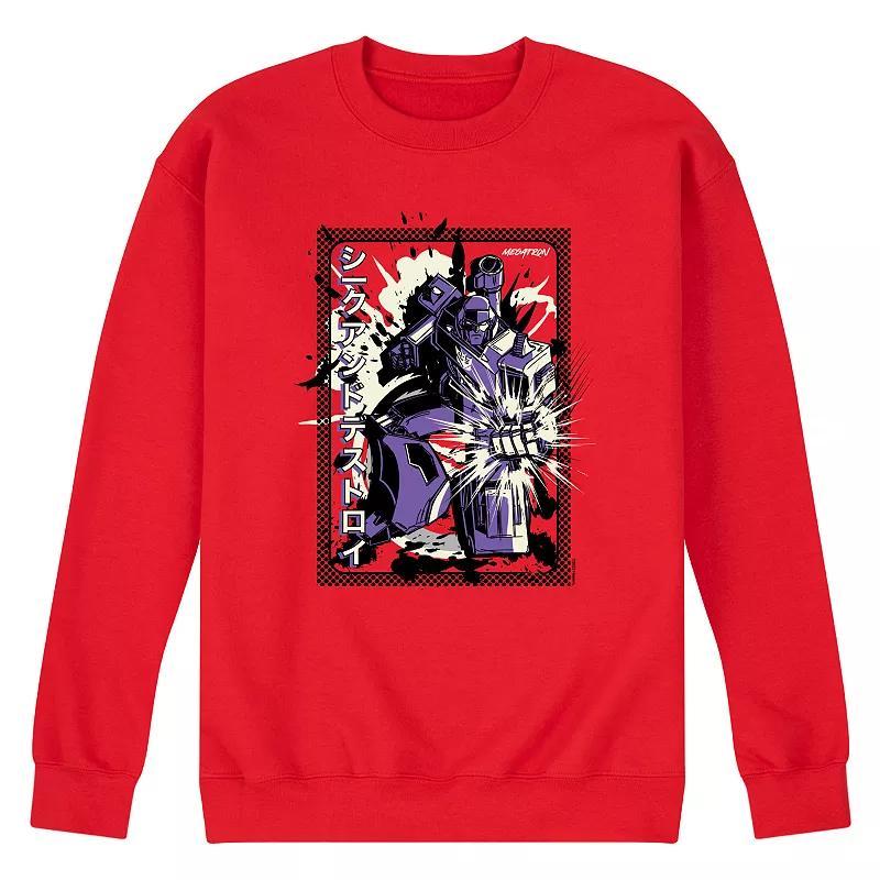 Mens Transformers Seek and Destroy Fleece Sweatshirt Product Image