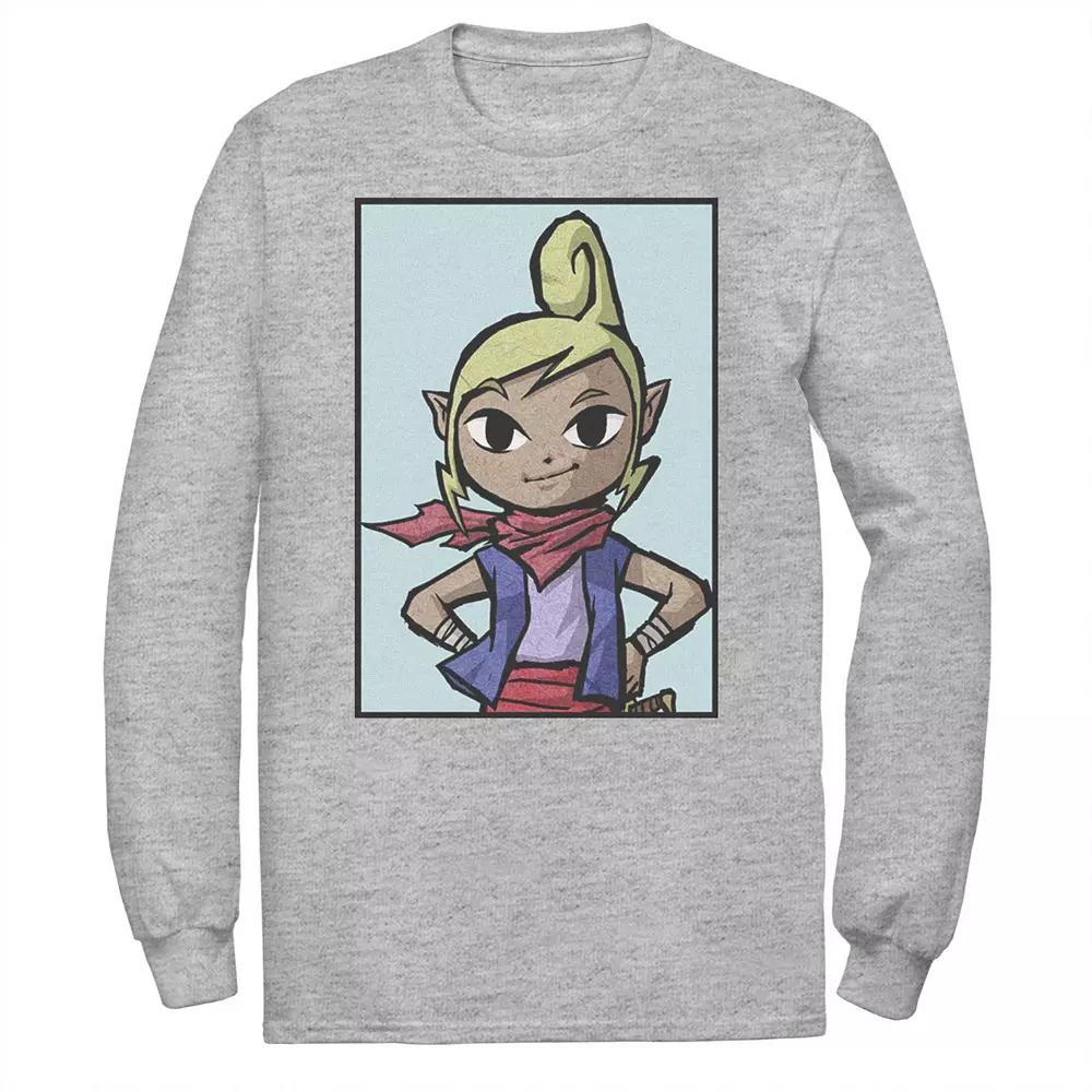 Big & Tall The Legend Of Zelda Wind Waker Tetra Long Sleeve, Men's,  Product Image