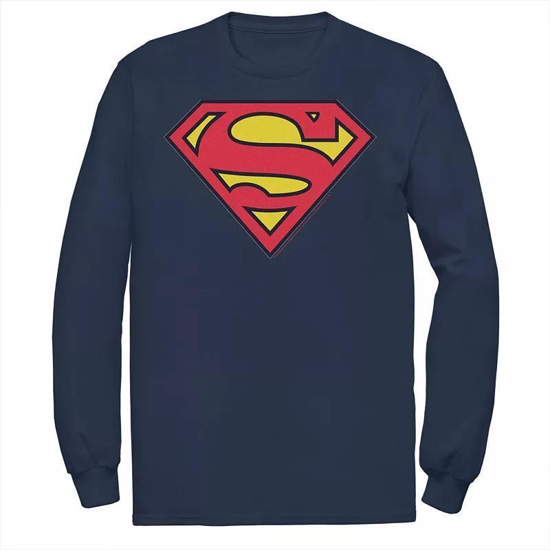 Men's DC Comics Superman Classic Chest Logo Tee, Size: XL, Blue Product Image