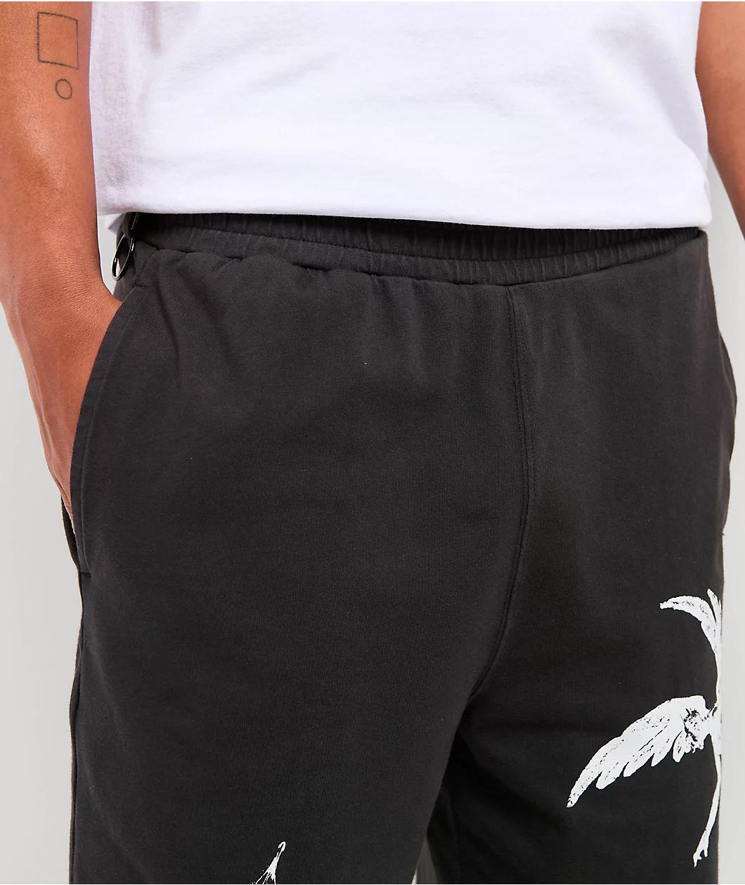 Welcome Duality Charcoal Sweat Shorts Product Image