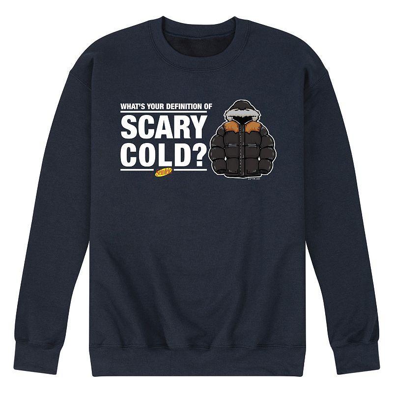 Men's Seinfeld Scary Cold Fleece Sweatshirt,  Product Image