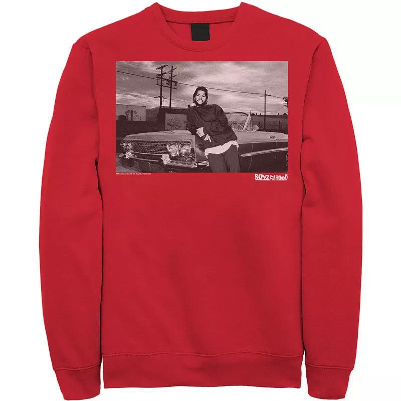 Men's Boyz In The Hood Candid Photo Real Sweatshirt, Size: Large, Red Product Image