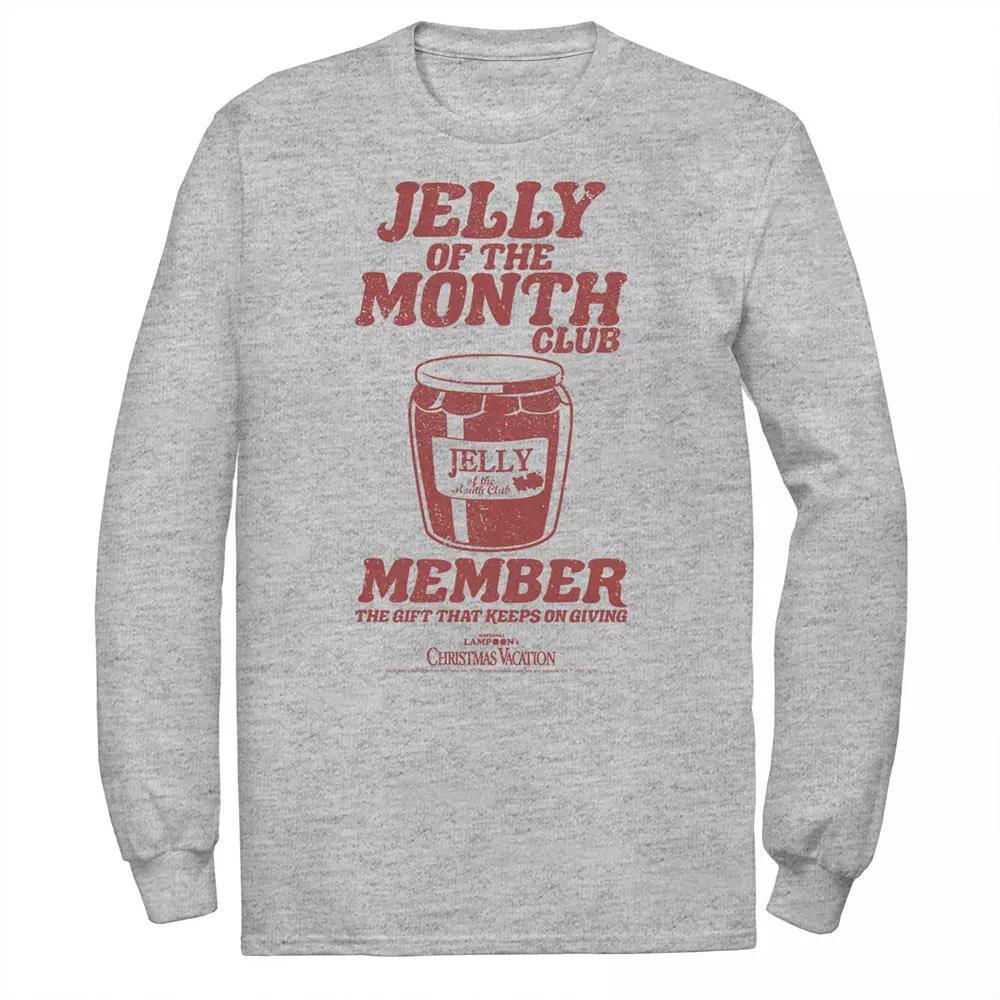 Big & Tall National Lampoon's Christmas Vacation Jelly Of The Month Long Sleeve Tee, Men's,  Product Image