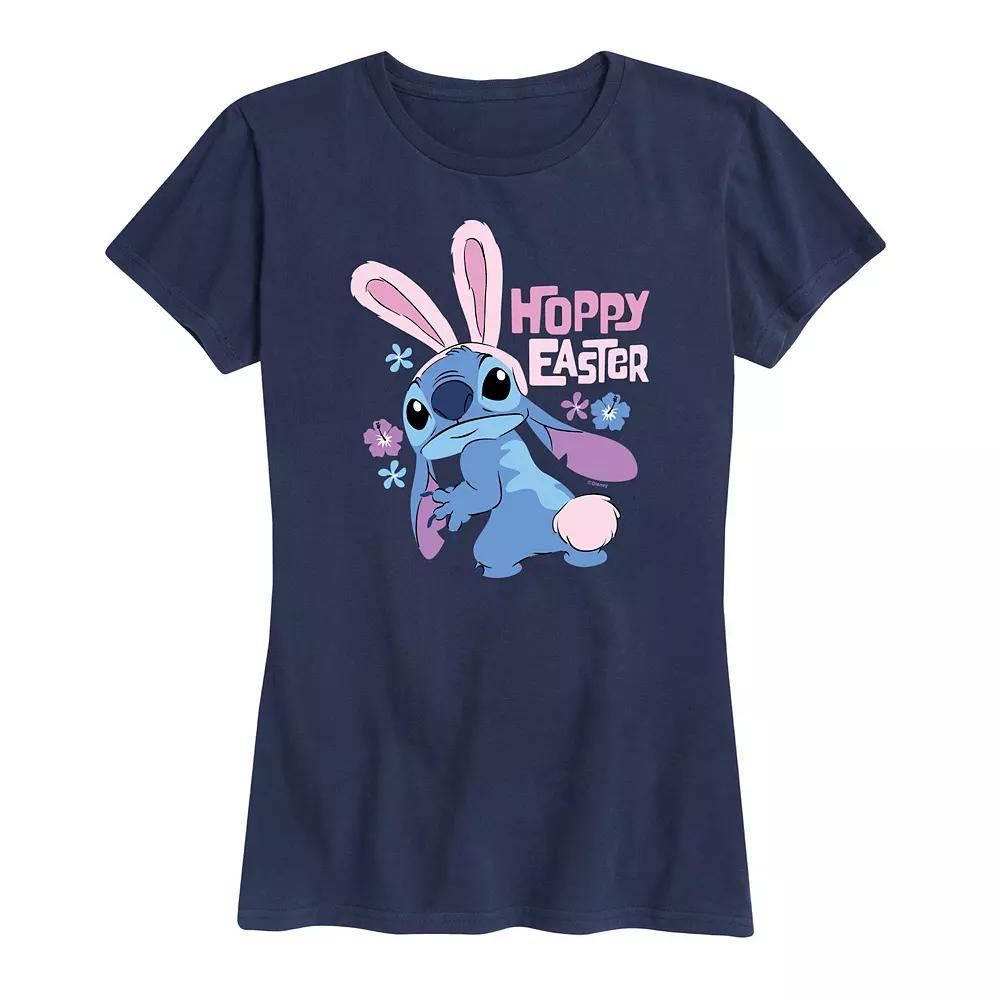 Disney's Lilo & Stitch Women's Hoppy Easter Graphic Tee,  Product Image