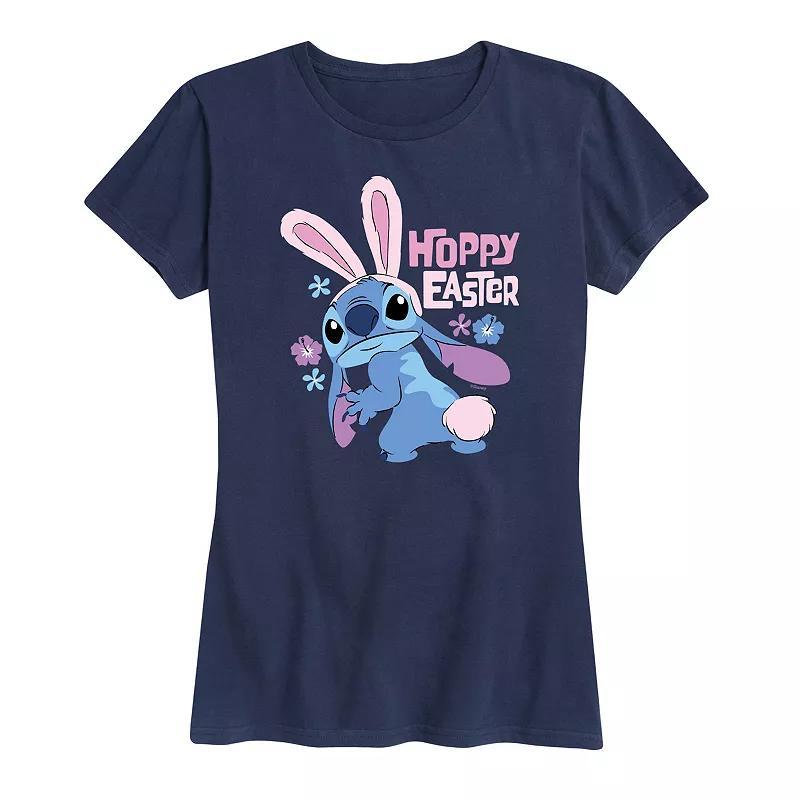 Disney's Lilo & Stitch Women's Hoppy Easter Graphic Tee,  Product Image