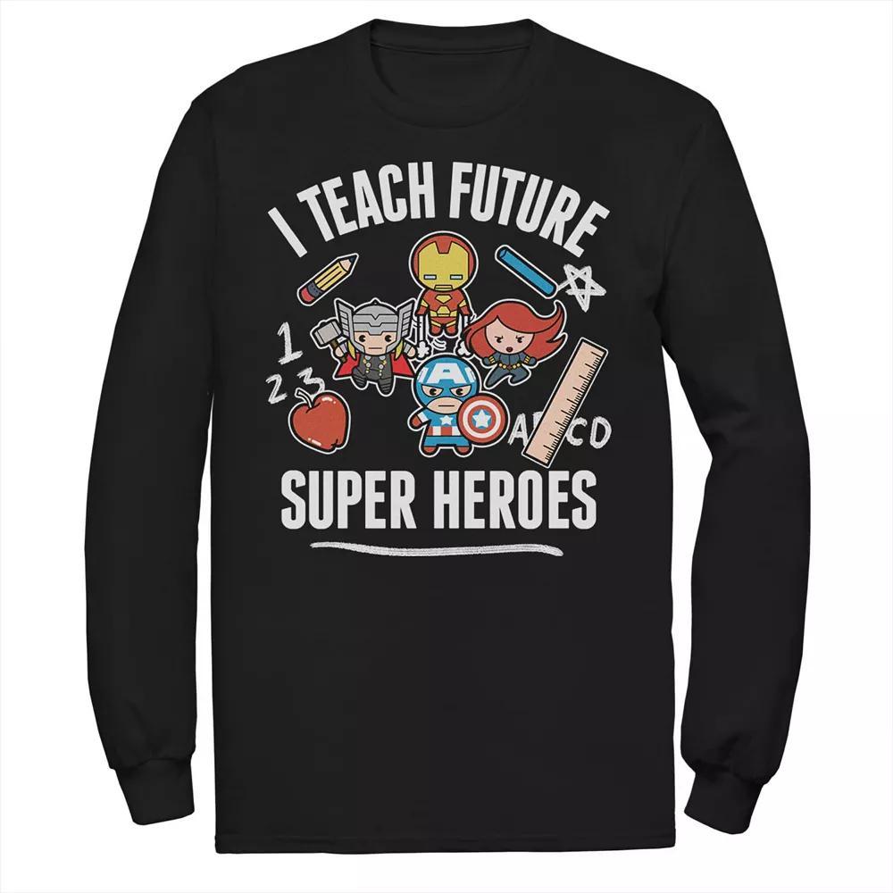 Men's Marvel Avengers Classic I Teach Super Heroes Tee,  Product Image