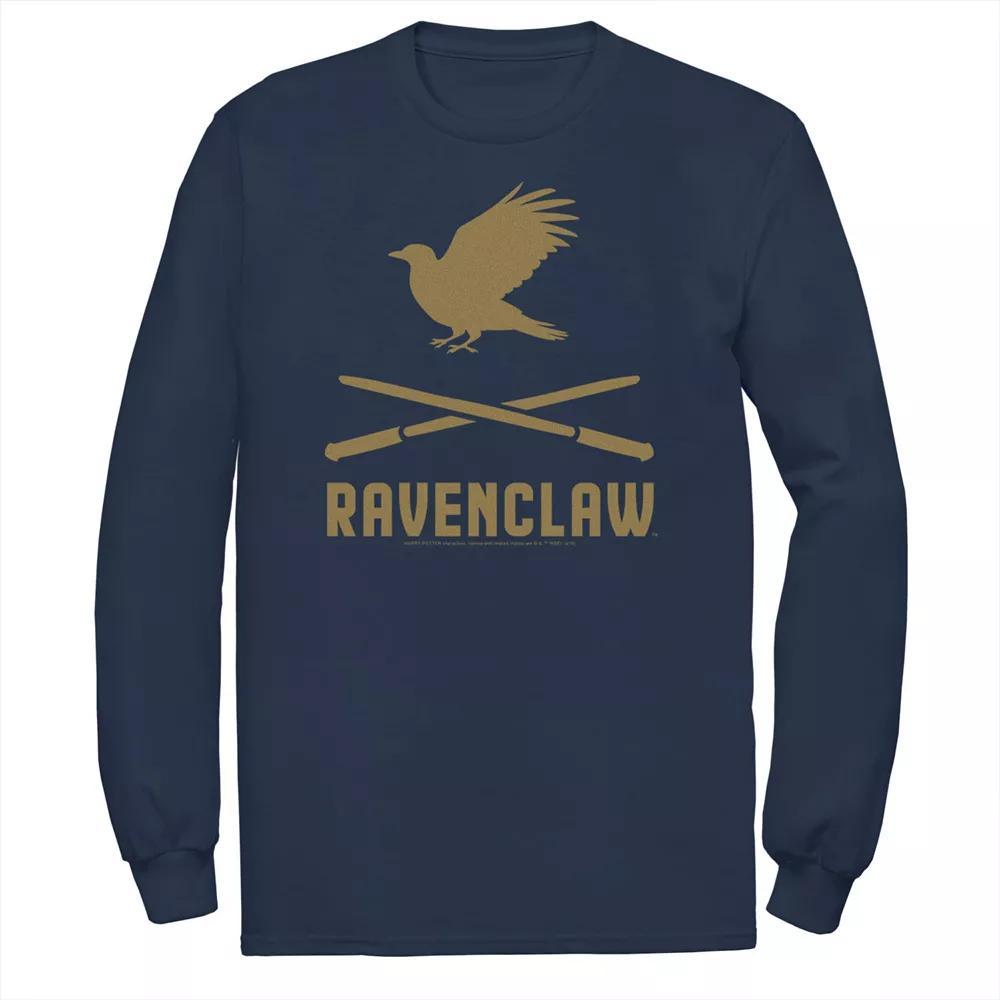 Men's Harry Potter Ravenclaw Crossed Wands Logo Tee,  Product Image