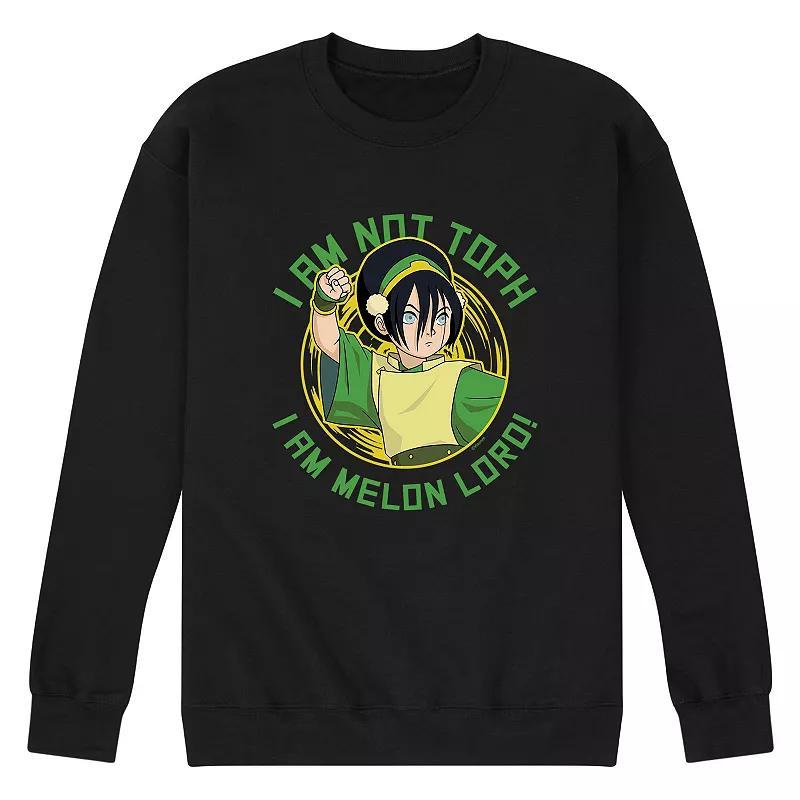 Men's Avatar I Am Not Toph Sweatshirt, Size: Large, Black Product Image