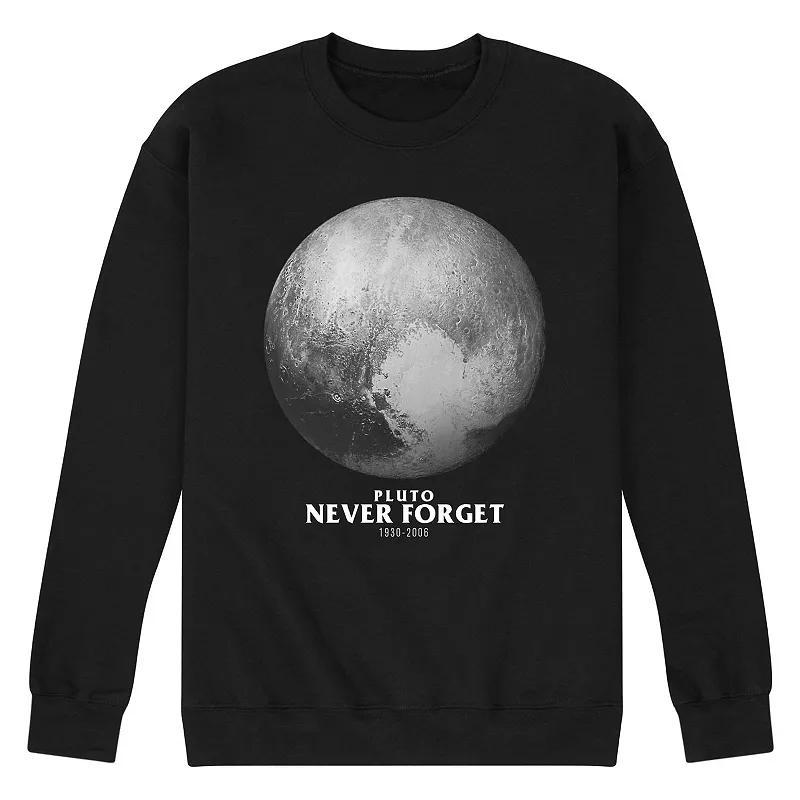 Men's Pluto Fleece Sweatshirt, Size: XL, Black Product Image