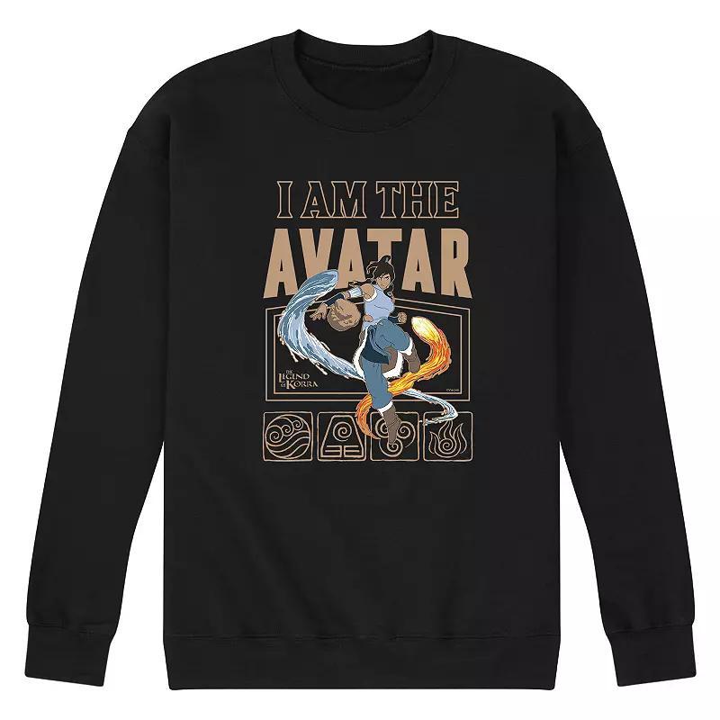 Men's The Legend of Korra Sweatshirt, Size: Small, Black Product Image