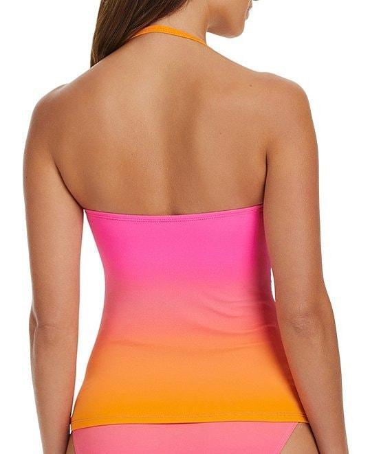 Bleu Rod Beattie Beat The Heat Ombre Sarong Hipster Swim Bottom Product Image