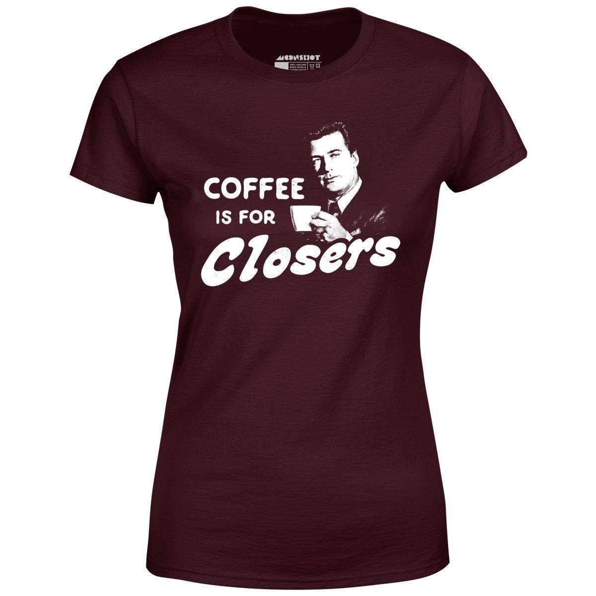 Coffee is For Closers - Women's T-Shirt Female Product Image