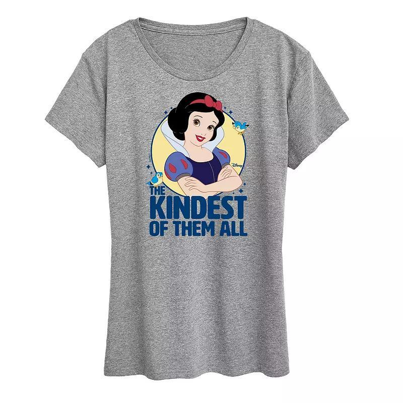 Disney Princess Snow White Women's The Kindest Of Them All Graphic Tee,  Product Image