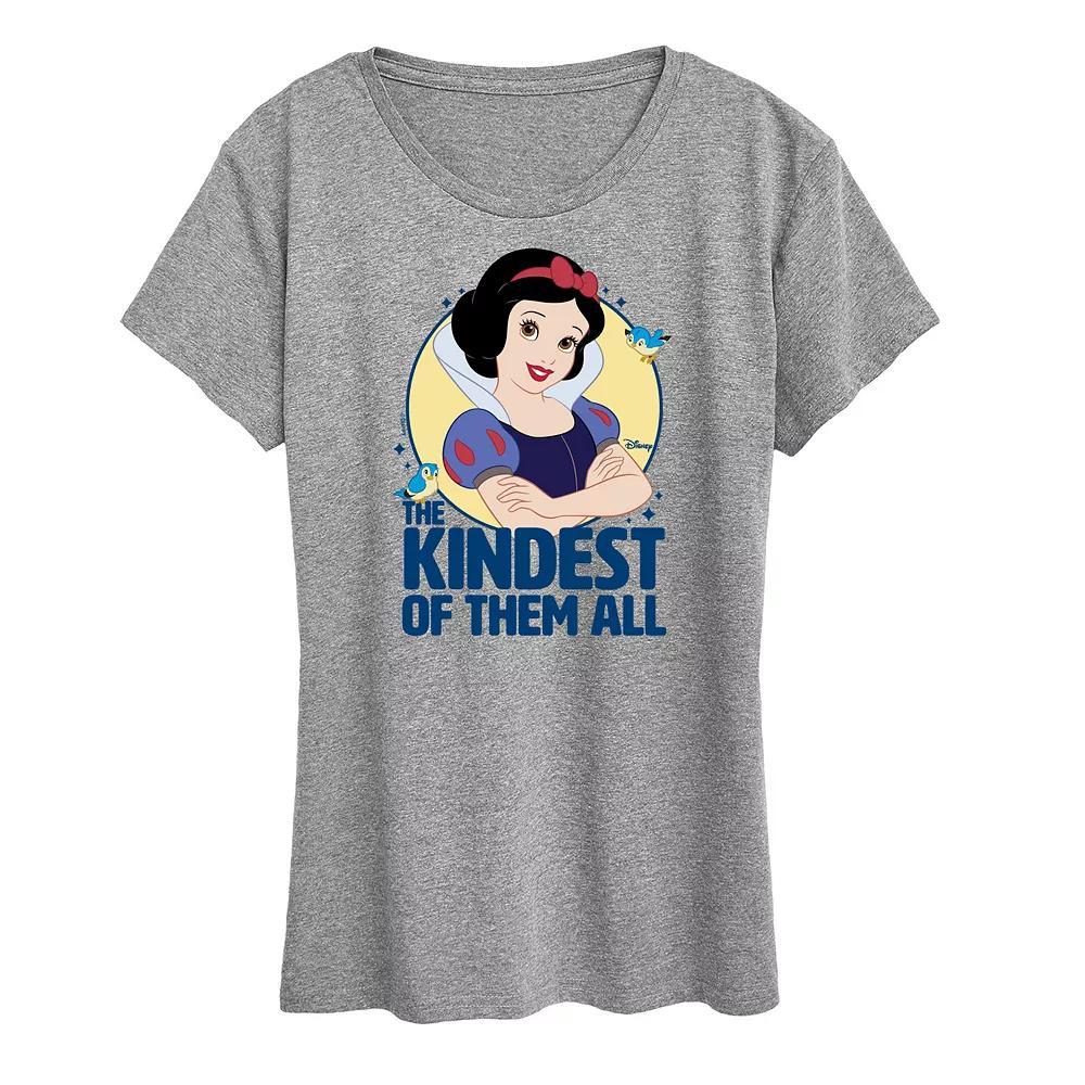 Disney Princess Snow White Women's The Kindest Of Them All Graphic Tee,  Product Image