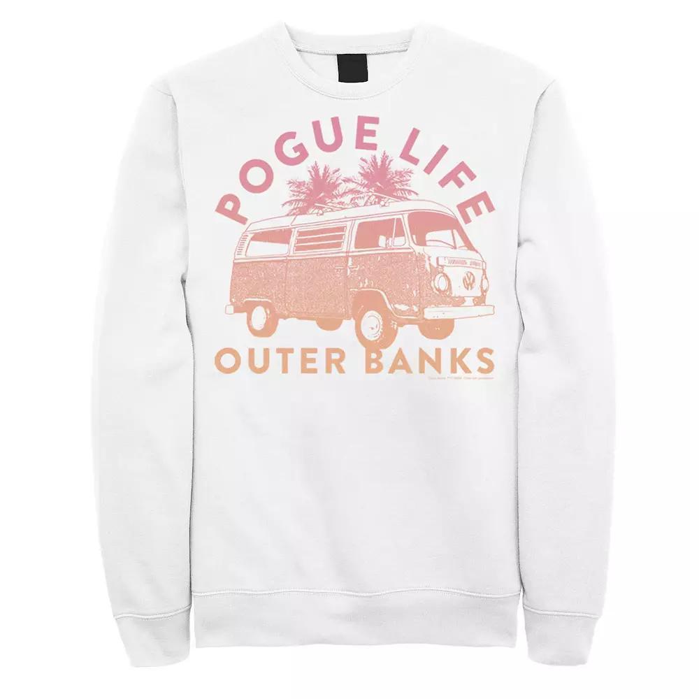 Men's Outer Banks Pogue Life Van Gradient Sweatshirt, Boy's, Size: XXL, White Product Image