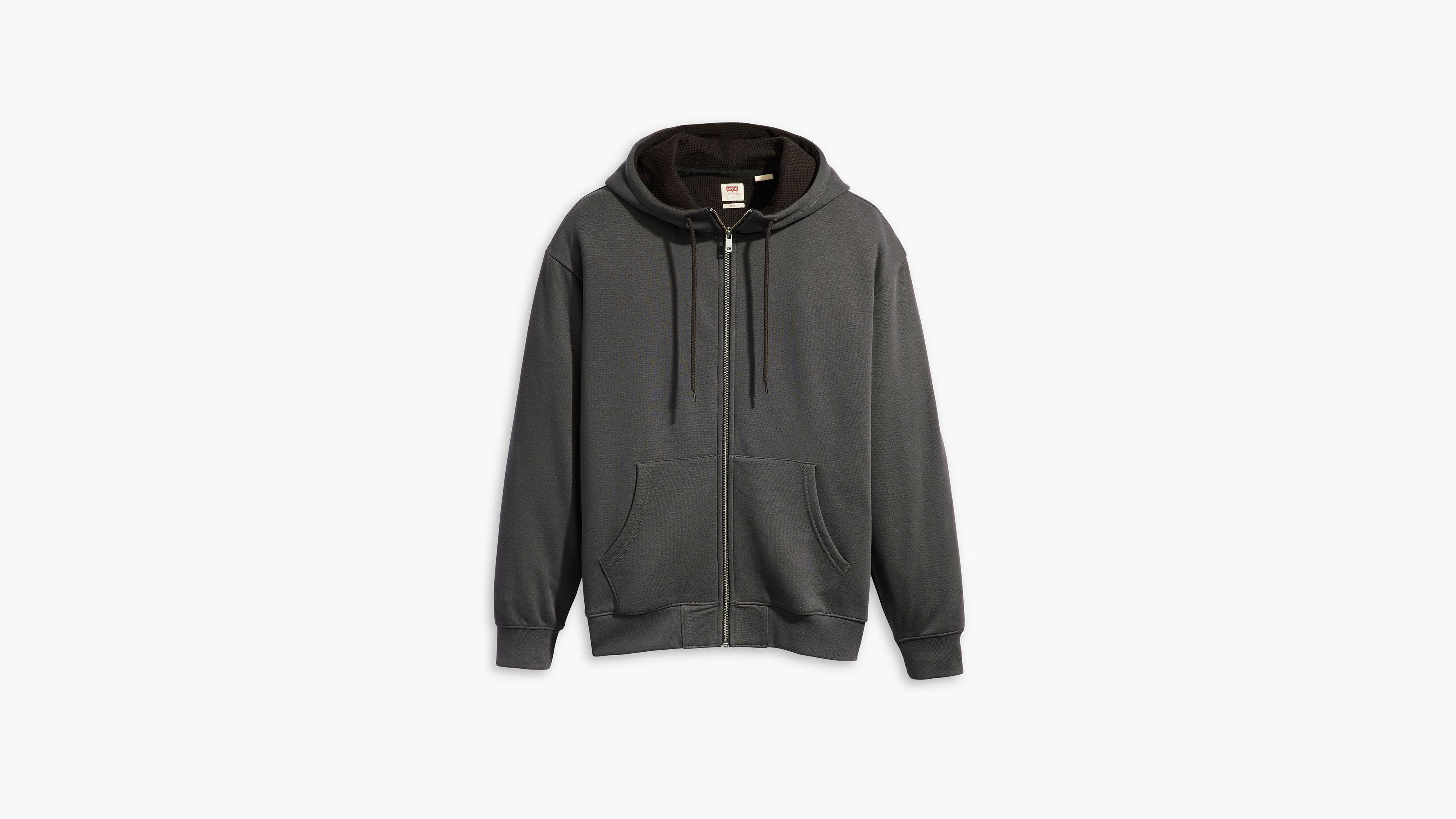 Workwear Zip-Up Hoodie Sweatshirt Product Image