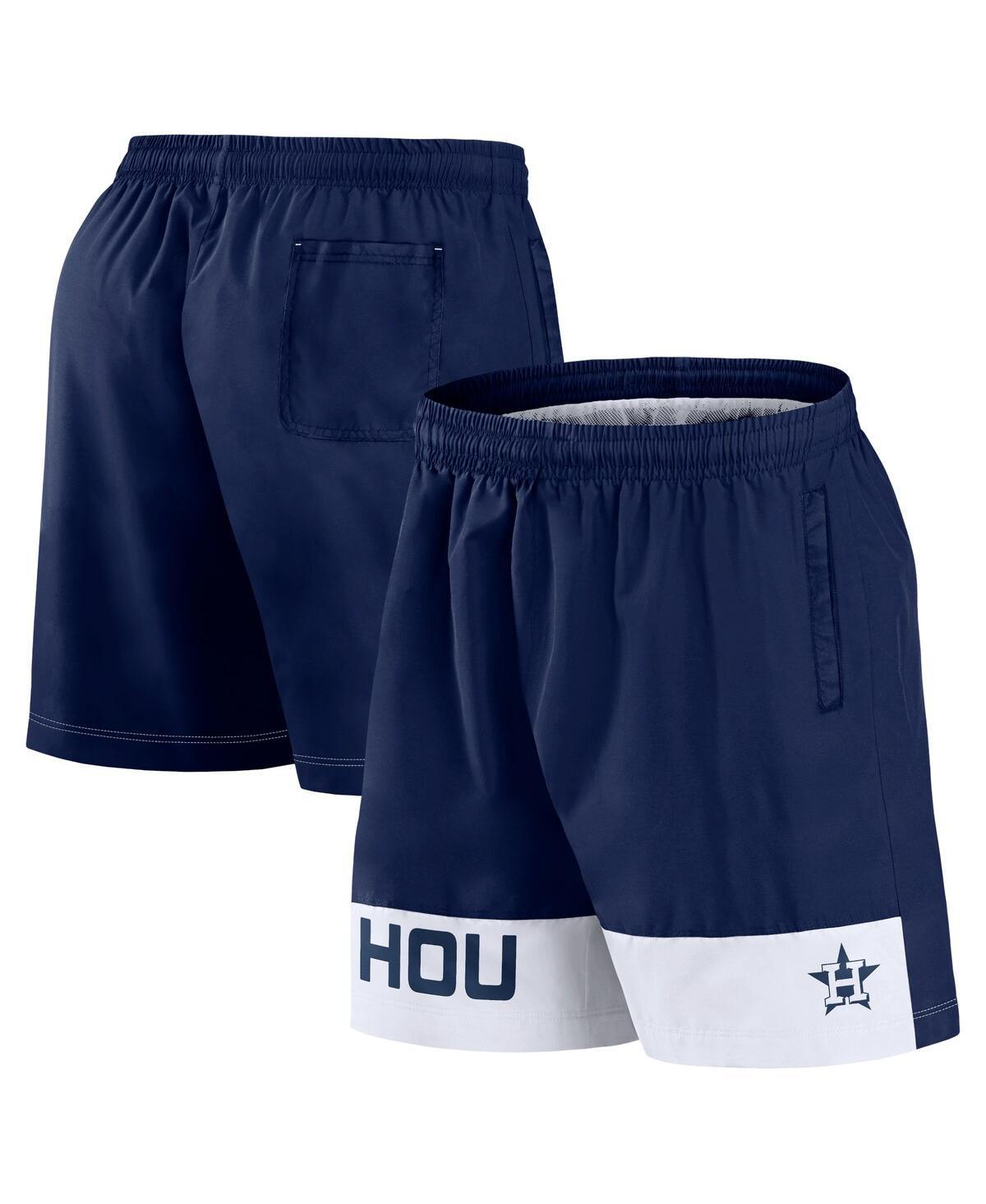 Mens Fanatics Houston Astros Elements Swim Shorts Blue Product Image