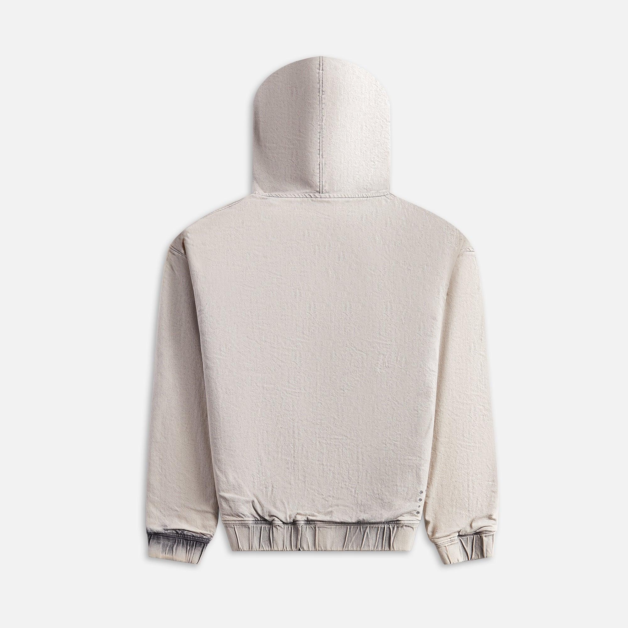 Ksubi Zipped Denim Hoodie - Pluto Male Product Image