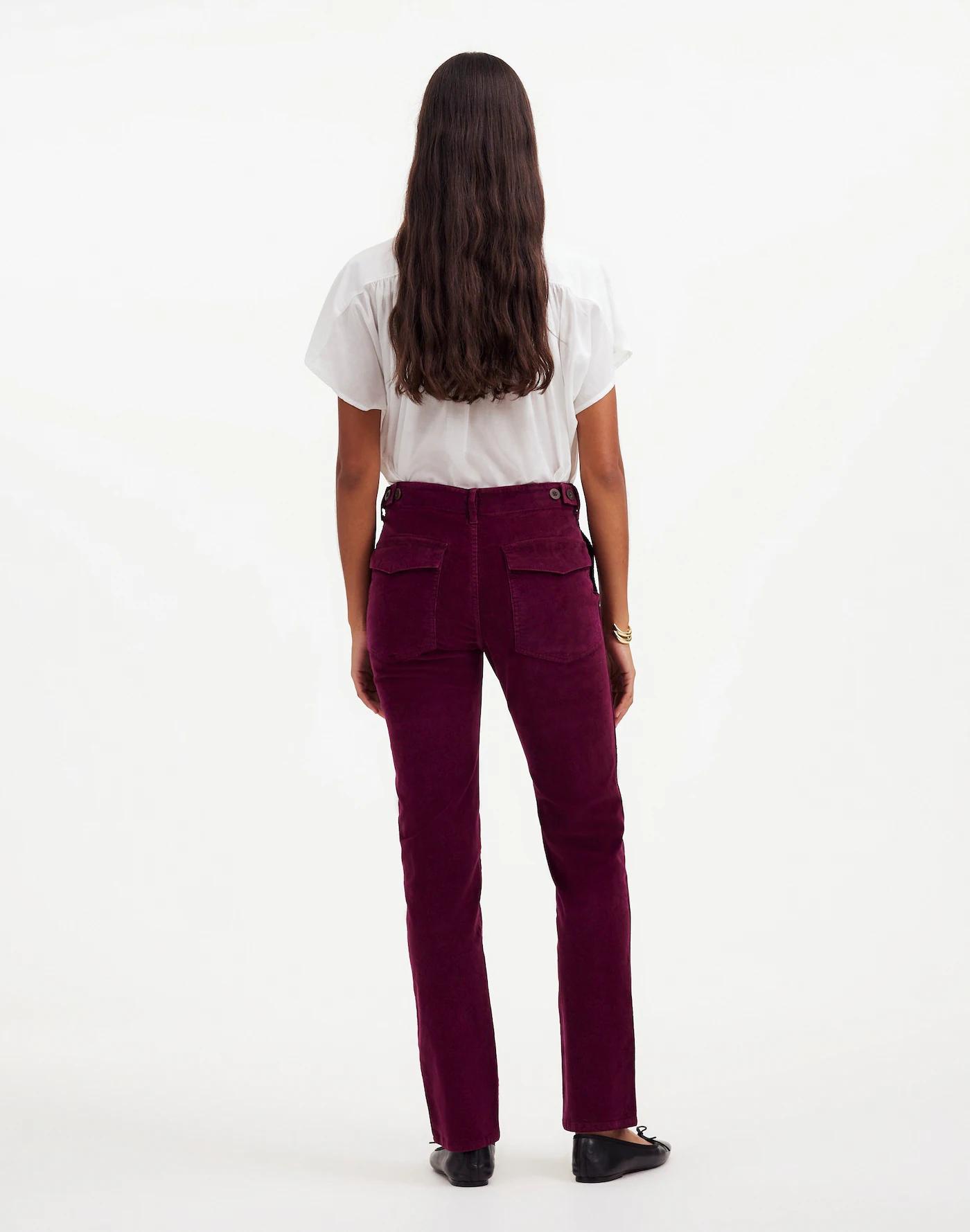 The Slim Straight Utility Pant in Garment Dye Corduroy Product Image