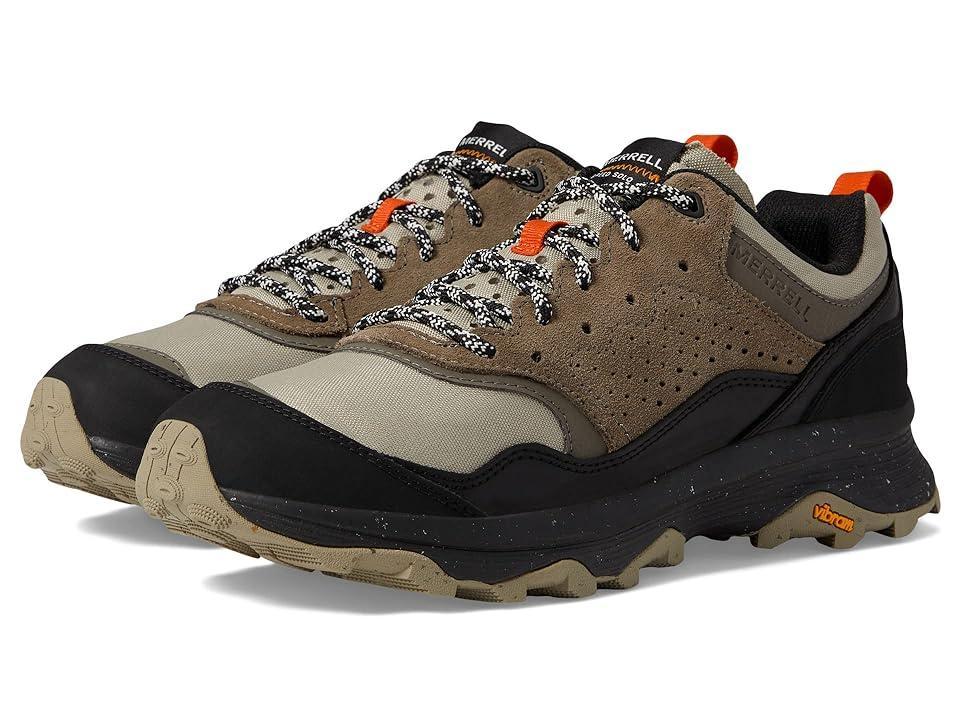 Merrell Mens Speed Solo Waterproof Suede Hiking Sneakers Product Image