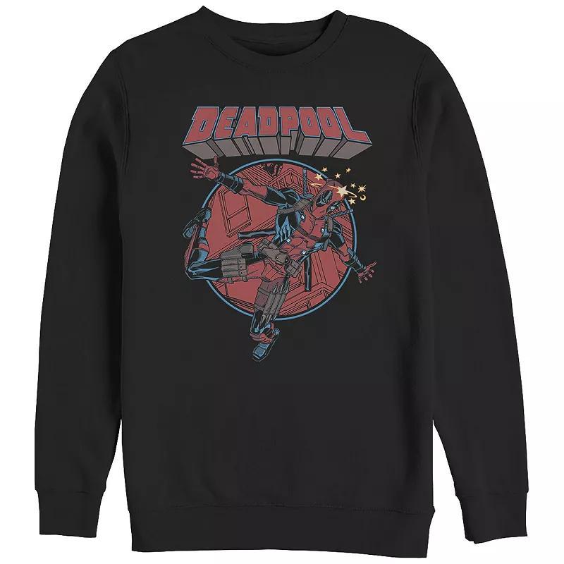 Big & Tall Marvel Deadpool Falling Dummy Graphic Fleece, Mens Product Image