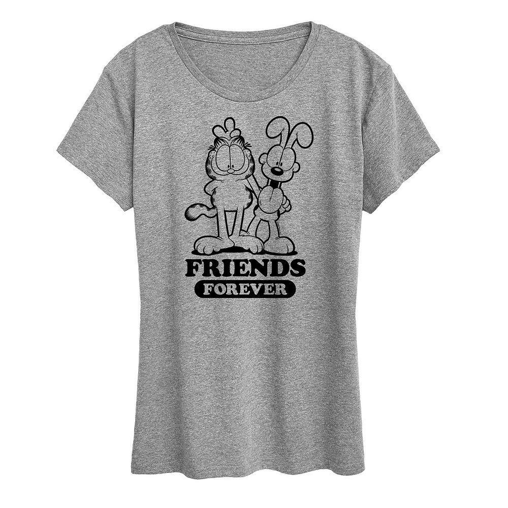 Plus Garfield Friends Forever Graphic Tee, Women's,  Product Image