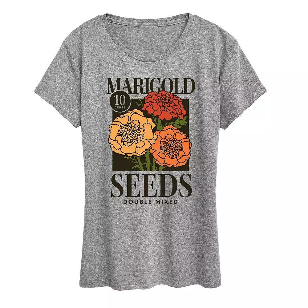 Women's Marigold Seeds Graphic Tee, Girl's,  Product Image