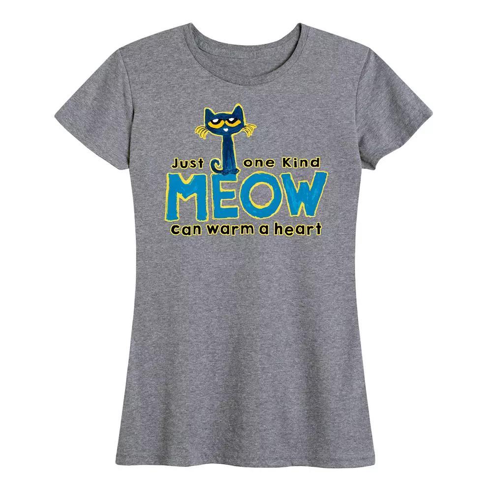 Women's Pete The Cat Meow Graphic Tee, Girl's,  Product Image