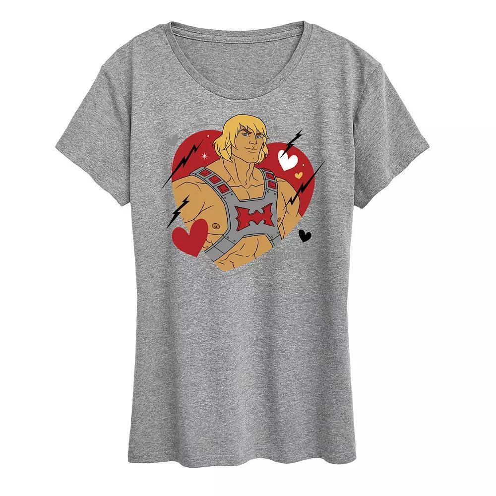 Women's Masters of the Universe Heart Graphic Tee,  Product Image