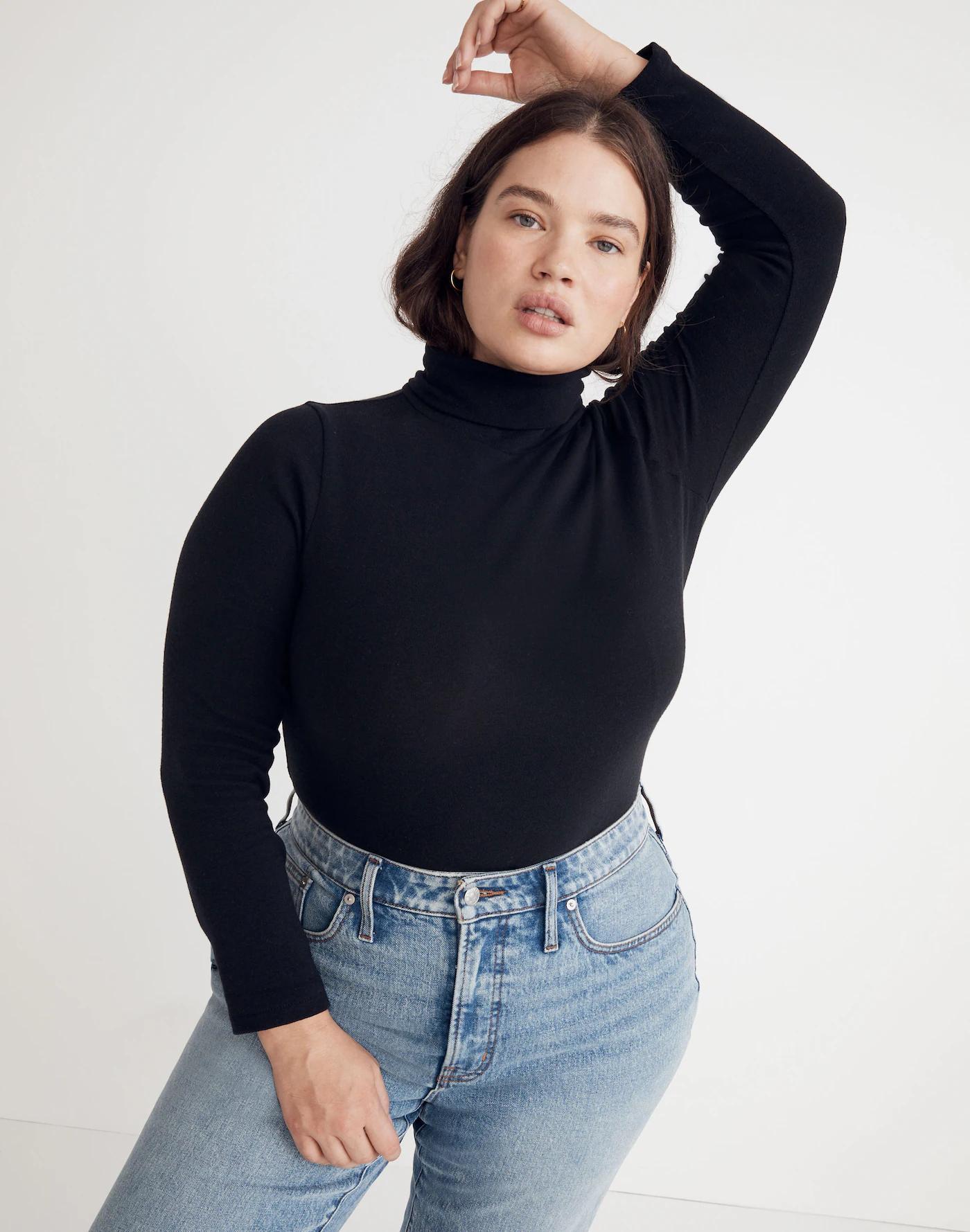 Plus Turtleneck Bodysuit Product Image