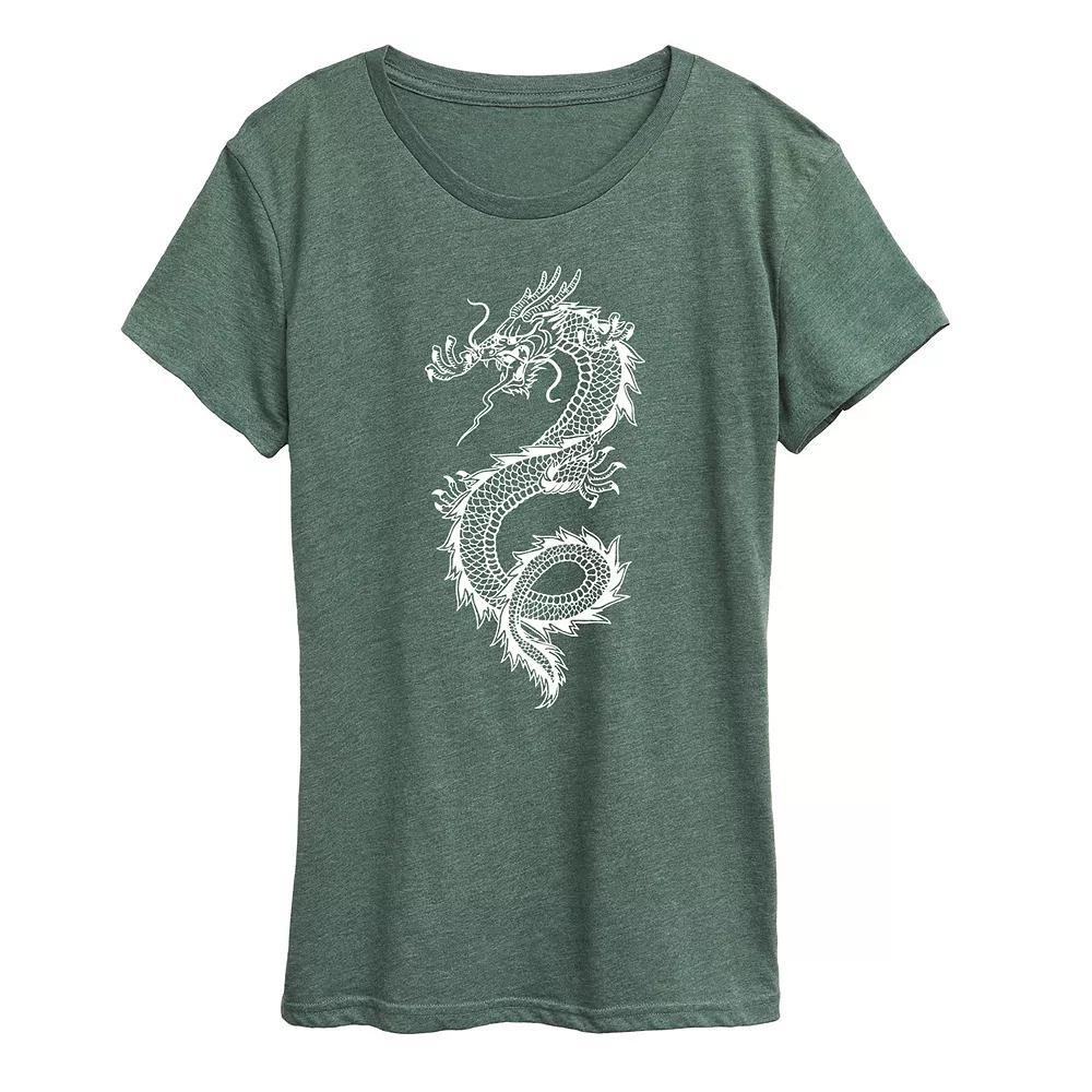 Women's Chinese Dragon Graphic Tee,  Product Image