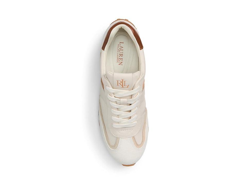 Lauren Ralph Lauren Dani Sneakers (Soft /Clubhouse Cream/Explorer Sand/Buff/Deep Saddle Tan) Women's Shoes Product Image