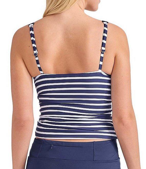 Tommy Bahama Pearl Solid Texture Pique Skirted Swim Bottom Product Image